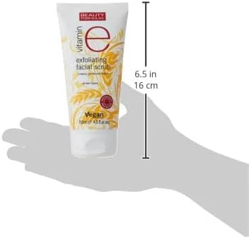 اسکراب لایه بردار صورت ویتامین E بیوتی فرمولاس