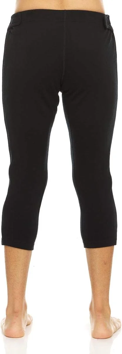 زیر شلواری مردانه سه ربع زیپ دار اکسپدیشن، 100% پشم مرینوس - پارچه تجدید پذیر بدون خارش زیر شلواری مردانه سه ربع زیپ دار اکسپدیشن، 100% پشم مرینوس - پارچه تجدید پذیر بدون خارش