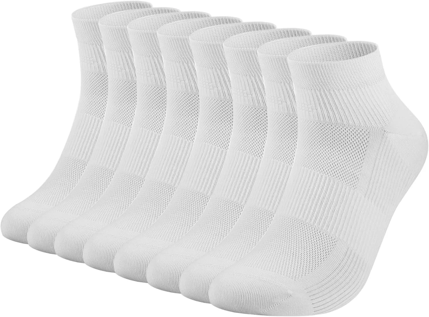 جوراب مچی مردانه سفید نخی (بسته 4 عددی) سایزهای 6-8، 8-10، 10-12 جوراب مچی مردانه سفید نخی (بسته 4 عددی) سایزهای 6-8، 8-10، 10-12