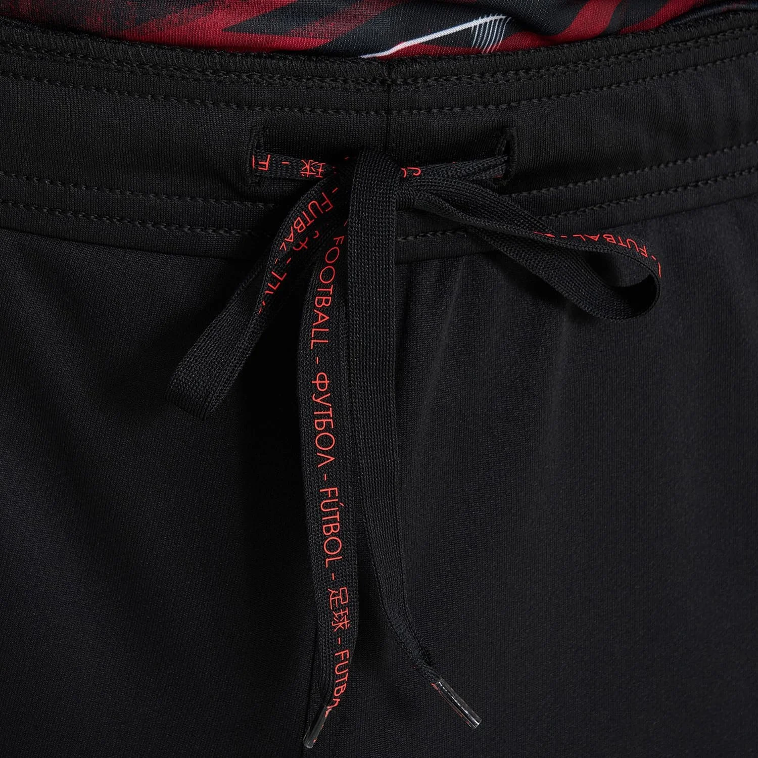 شورت ورزشی مردانه Demix مدل Playmaker مشکی - شورت ورزشی سبک و تنفسی با پارچه رطوبت گیر، فیت قابل تنظیم و طراحی راحت برای فوتبال، تمرین و لباس ورزشی شورت ورزشی مردانه Demix مدل Playmaker مشکی - شورت ورزشی سبک و تنفسی با پارچه رطوبت گیر، فیت قابل تنظیم و طراحی راحت برای فوتبال، تمرین و لباس ورزشی