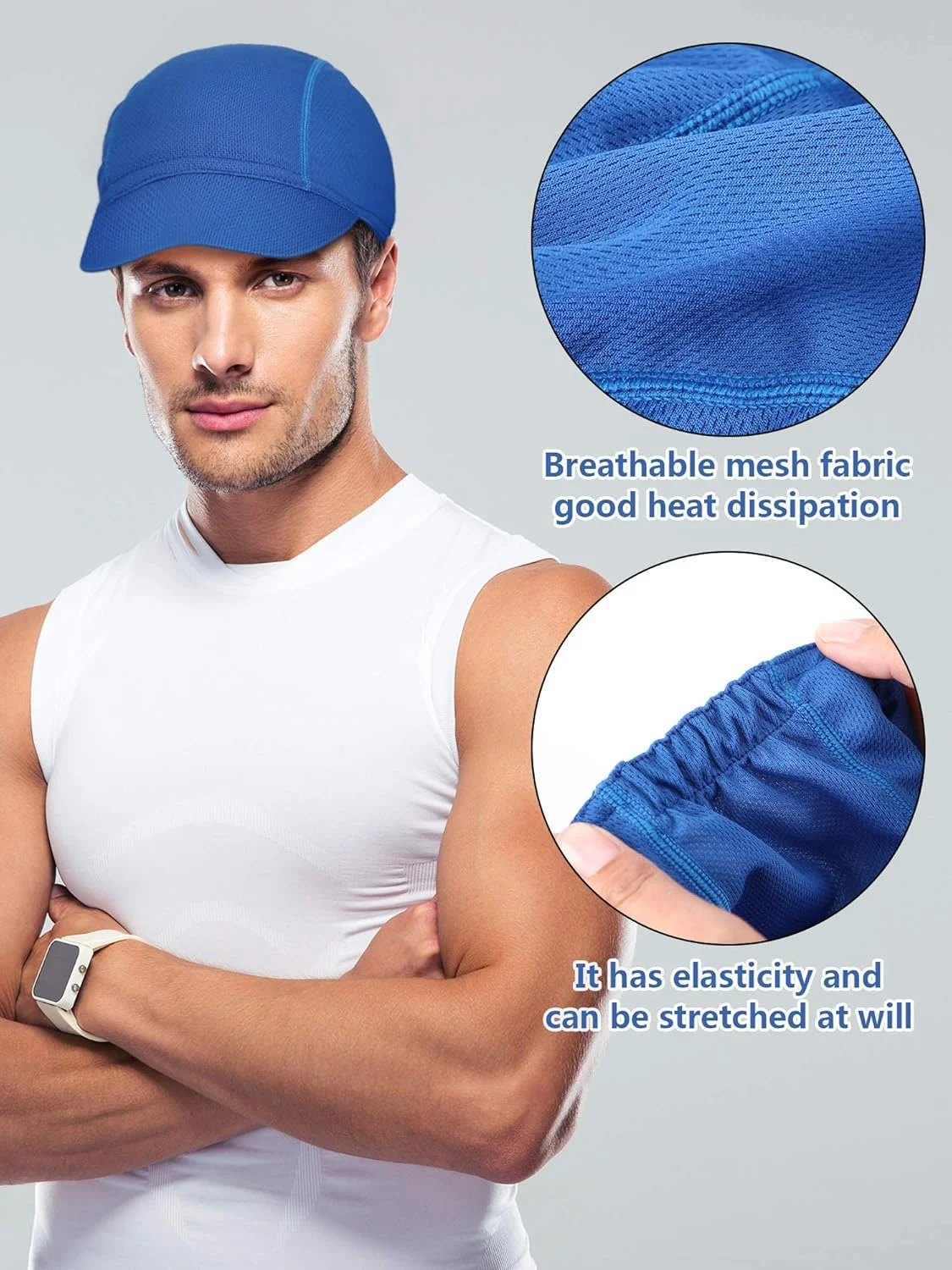 کلاه دوچرخه سواری MAKINGTEC، کلاه های تنفسی دوچرخه، کلاه آستر کلاه ایمنی ضد آفتاب، کلاه دوچرخه سواری، مناسب برای زنان و مردان، ورزش های فضای باز