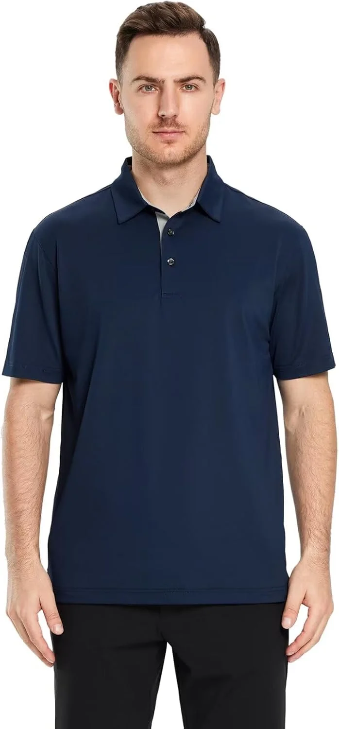 M MAELREG تیشرت پولو آستین کوتاه مردانه مناسب گلف