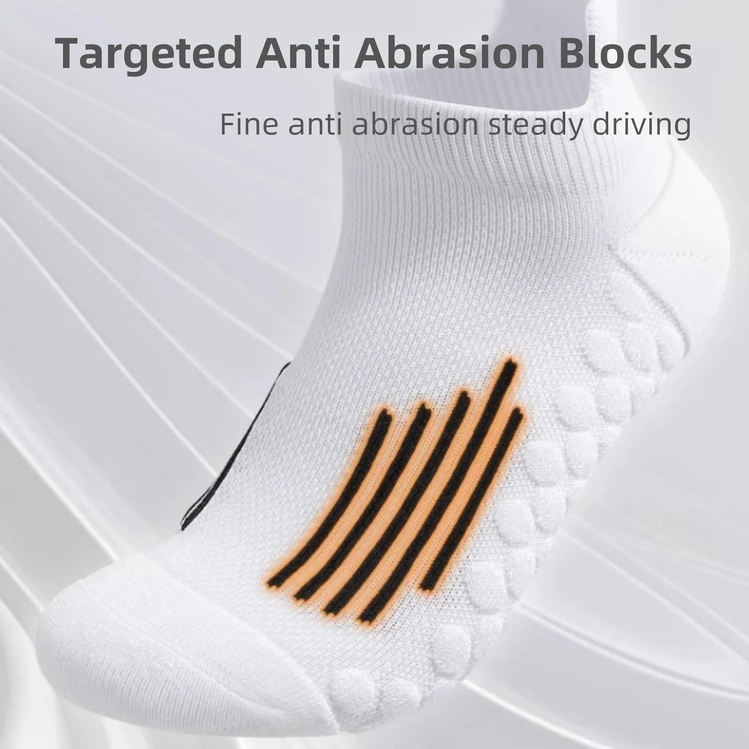 4 جفت جوراب ورزشی مردانه نخی، ضد عرق، مقاوم در برابر بو و جوراب مچی تنفسی برای دویدن ماراتن بسکتبال، مشکی سفید، 39-44 4 جفت جوراب ورزشی مردانه نخی، ضد عرق، مقاوم در برابر بو و جوراب مچی تنفسی برای دویدن ماراتن بسکتبال، مشکی سفید، 39-44