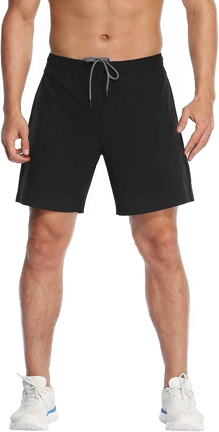 شورت ورزشی مردانه LRD با لایه داخلی فشرده، قد 7 اینچ