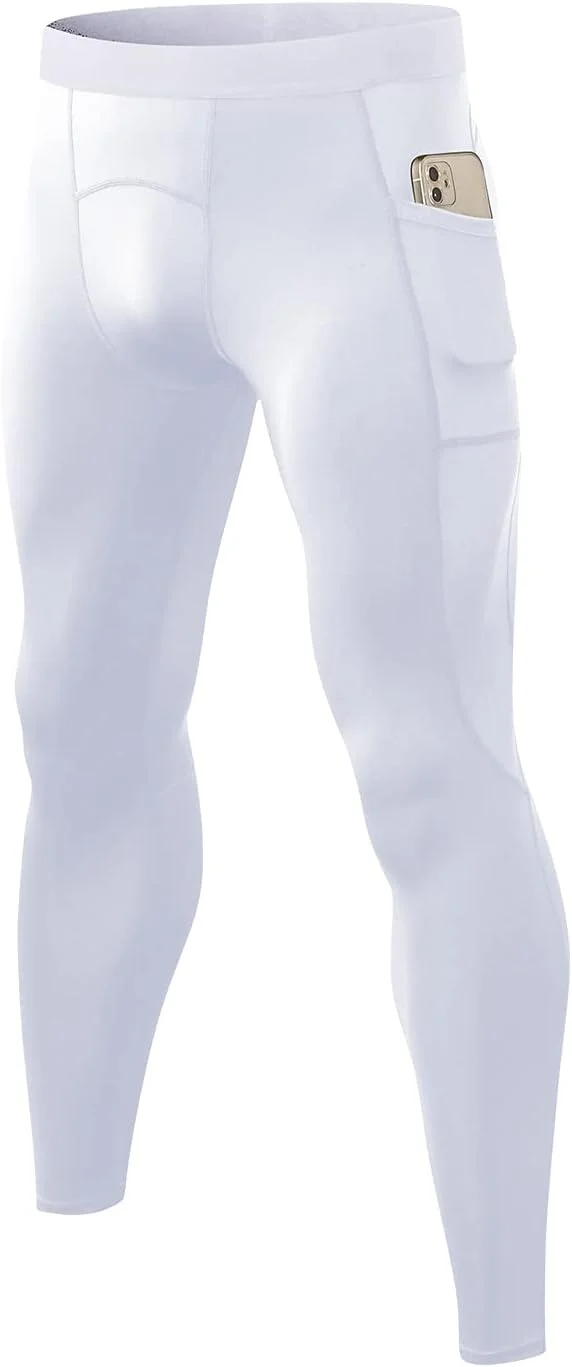 لگینگ شلوار فشاری مردانه، مناسب ورزش، لایه زیرین خنک و خشک، دویدن، تمرین، باشگاه، بسکتبال