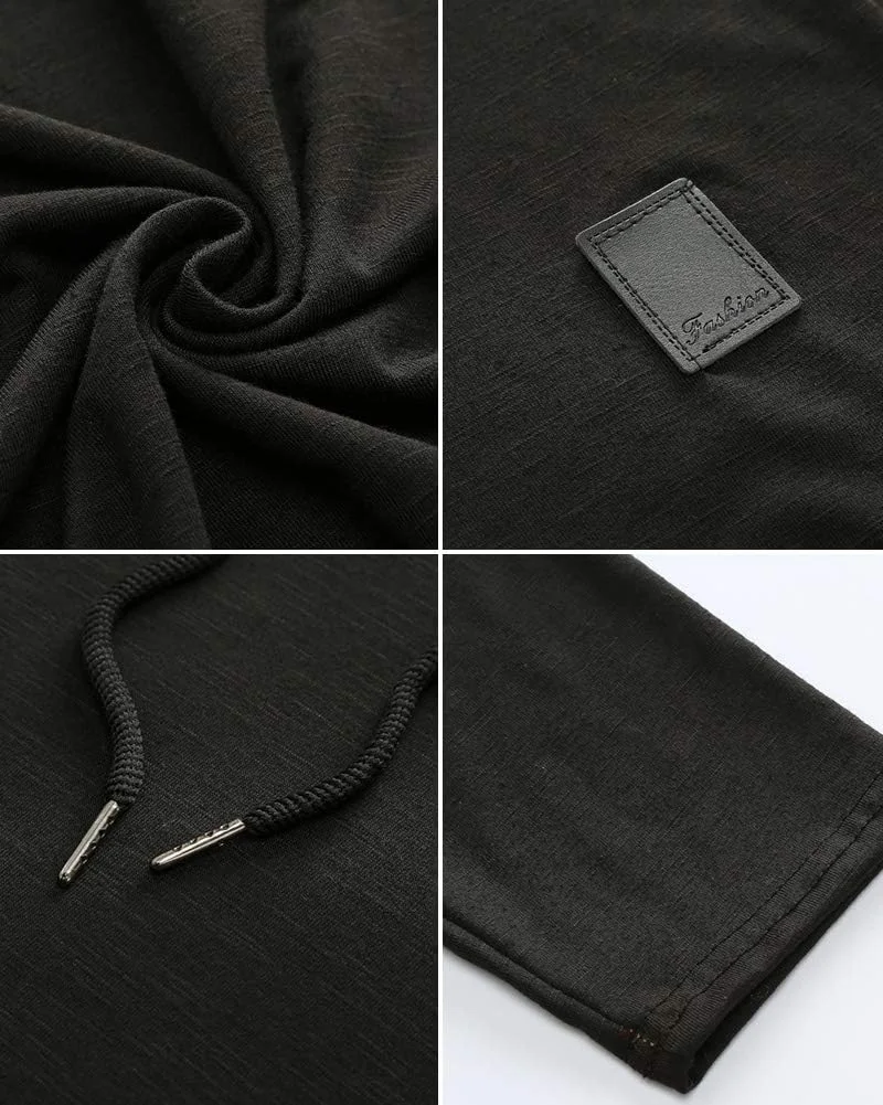 هودی ورزشی مردانه، پلیور پشمی رنگ ثابت