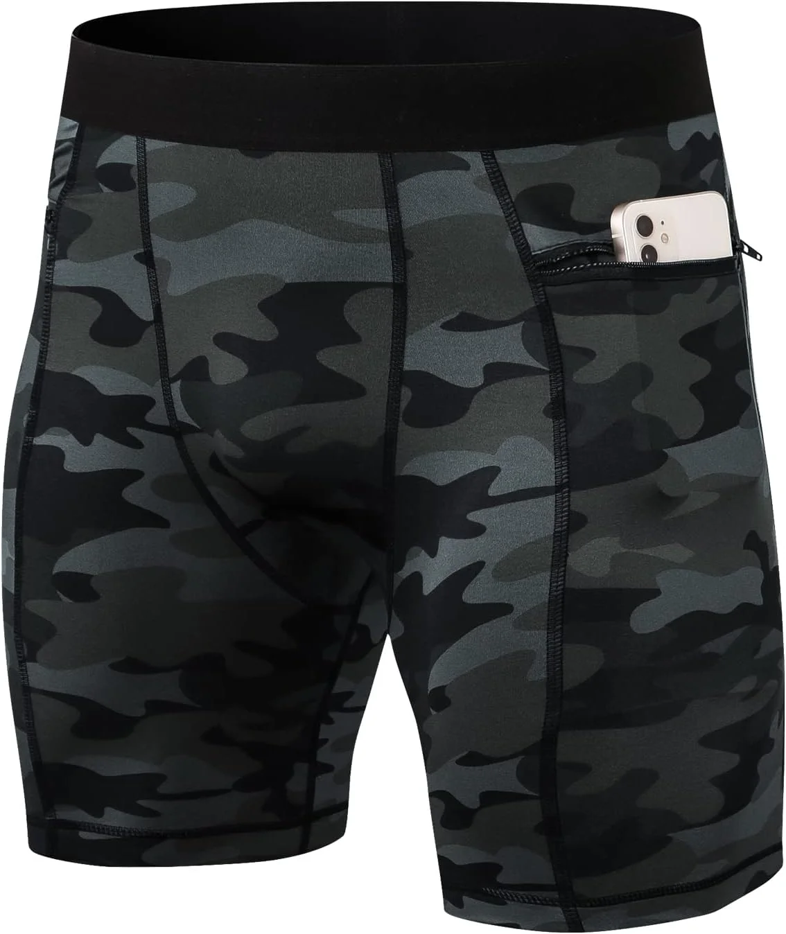 شلوار فشاری مردانه، لباس ورزشی مناسب تمرین، دویدن، لایه زیرین با 2 جیب، مناسب باشگاه، ورزش، دوچرخه سواری، یوگا و بسکتبال