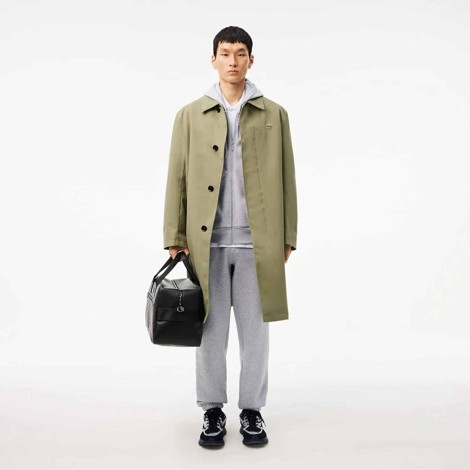 هودی زیپ کامل مردانه لاکاسته هودی زیپ کامل مردانه لاکاسته