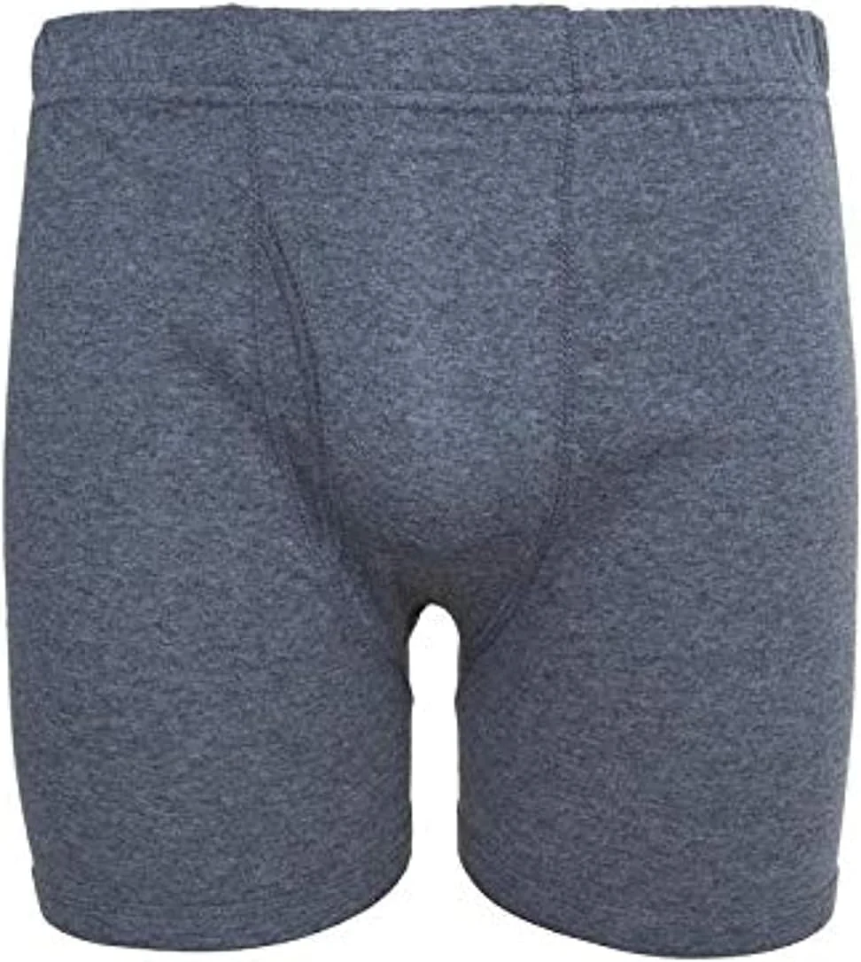 شورت مردانه نخی جان گلدستون (سایز بزرگ، خاکستری)