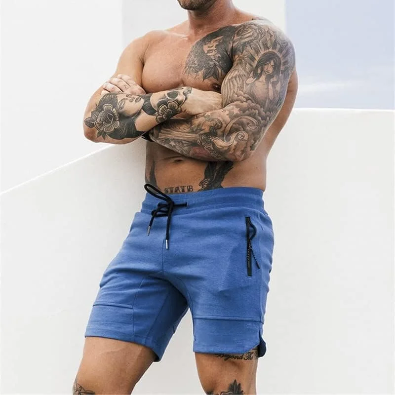 شلوارک ورزشی مردانه مناسب دویدن و تمرین، لباس ورزشی باشگاهی، شلوارک تنفسی