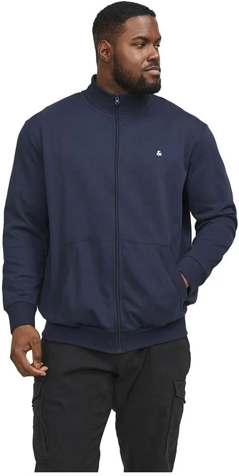ژاکت زیپ دار مردانه JACK & JONES مدل PAULOS SWEAT ZIP PLS (تک عددی)