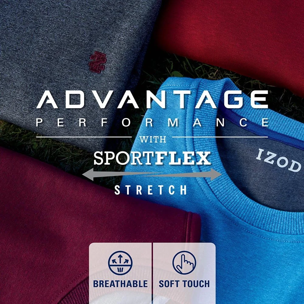 سویشرت پشمی یقه گرد مردانه آیزود مدل Advantage Performance