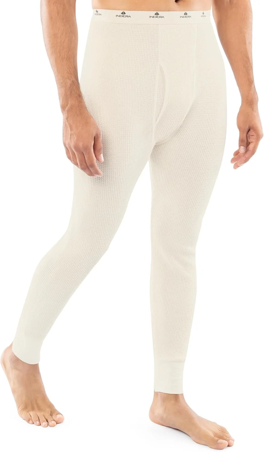 زیرشلواری مردانه ایندرا - لباس زیر گرمایی سنگین وزن وافل نخی مردانه ایندرا