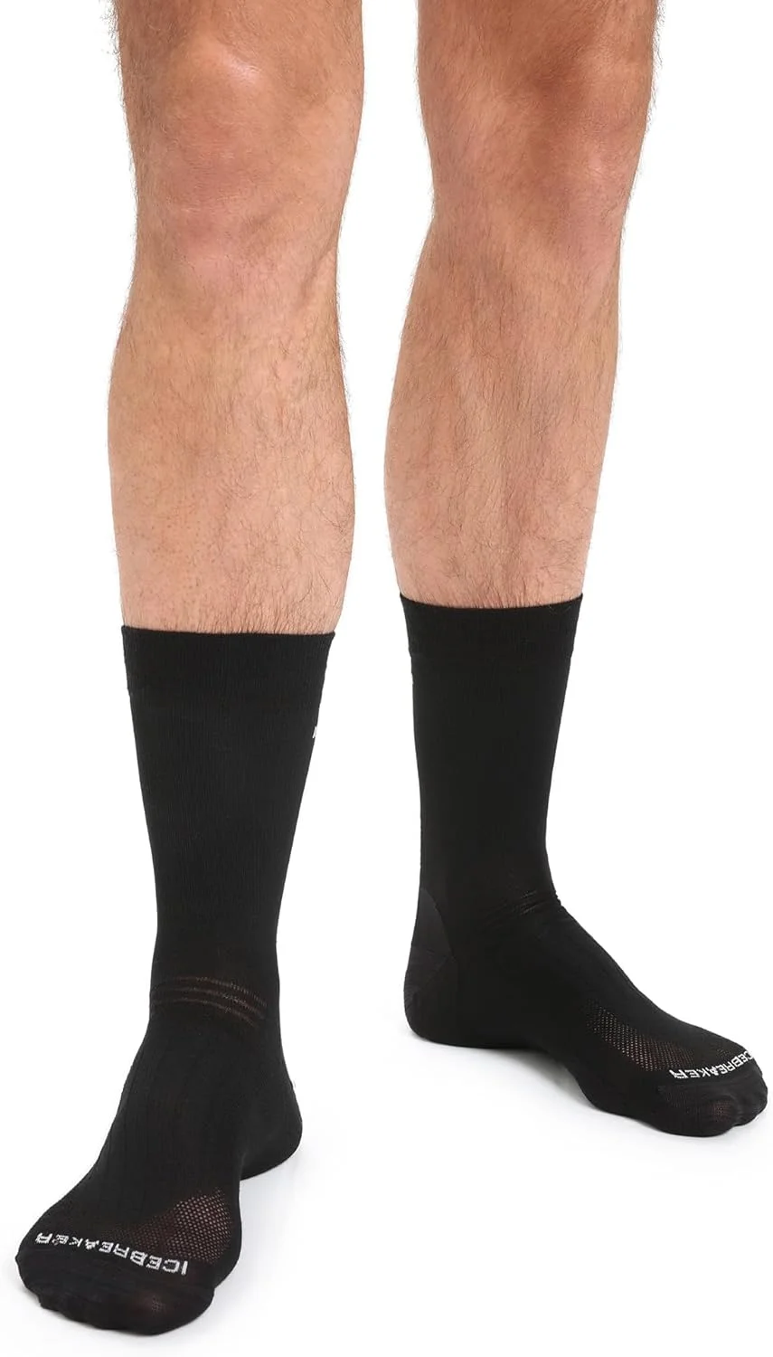 جوراب ساق بلند مردانه آیس بریکر مدل Hike Liner Ultralight Cushion Crew