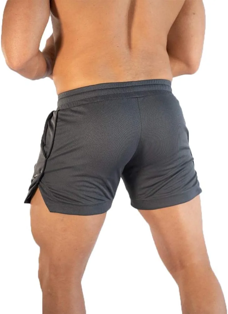 شلوارک ورزشی مردانه، شلوارک تابستانی سریع خشک شونده، شلوار تمرینی، شلوار ورزشی فضای باز با جیب