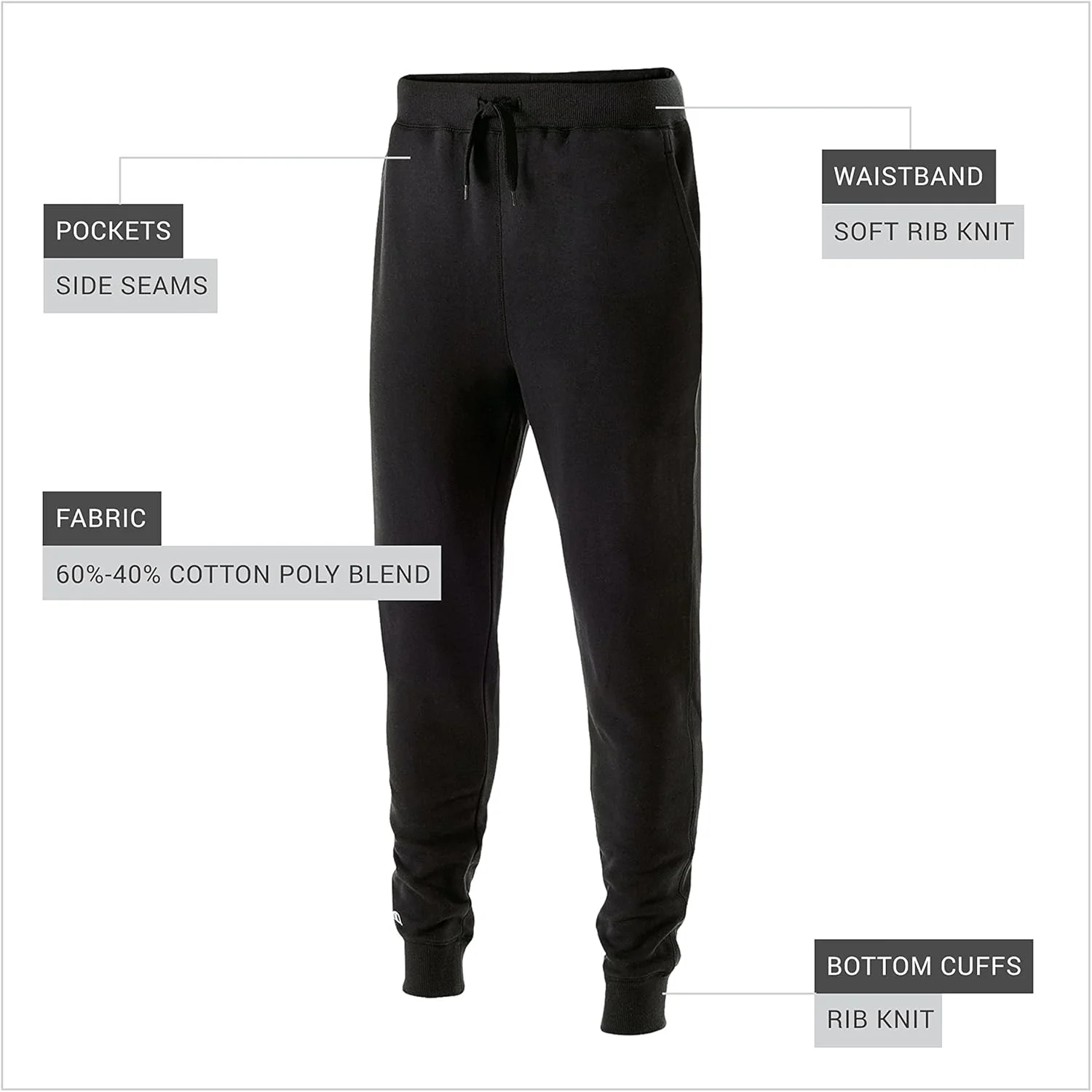 شلوار ورزشی فلیس هالوی 60/40، سایز S