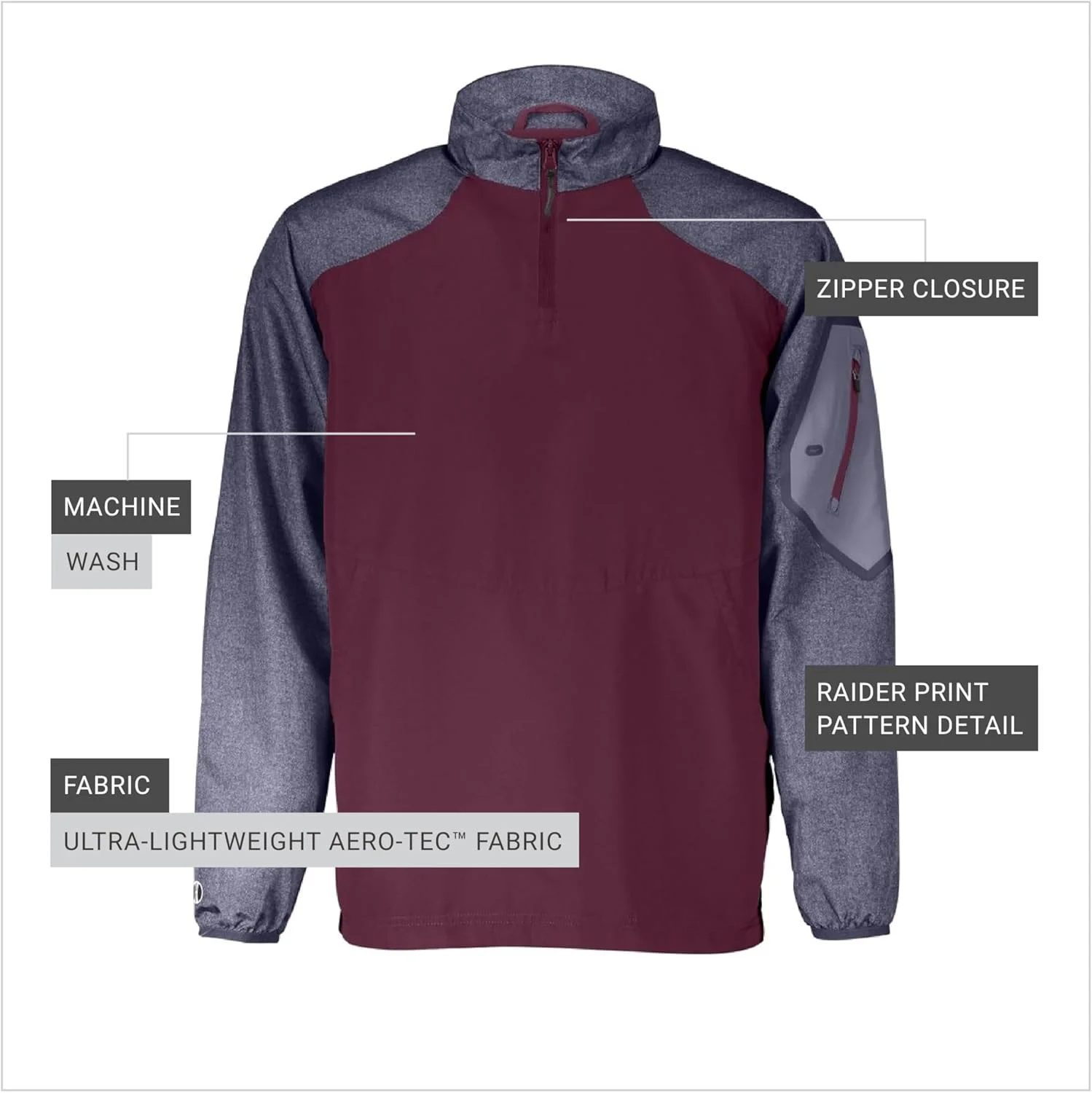 پلیور مردانه هالووی مدل Raider پلیور مردانه هالووی مدل Raider