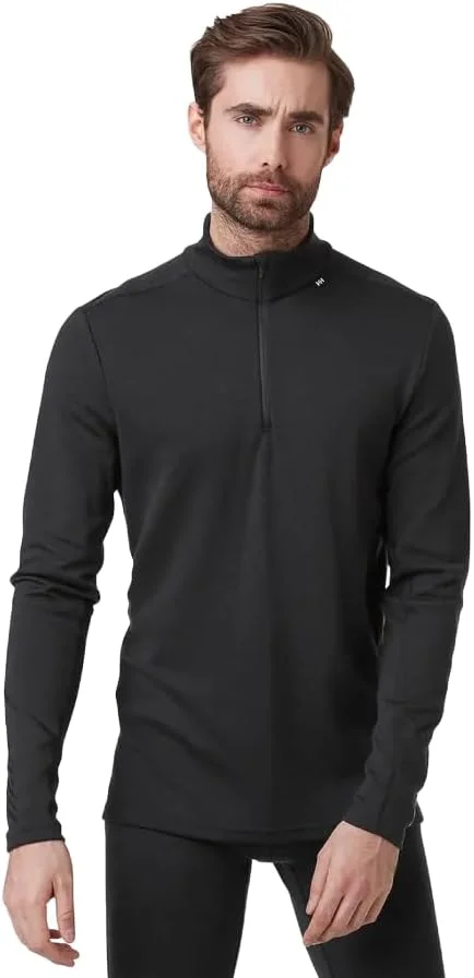 تی شرت آستین بلند مردانه هلی هانسن Lifa Merino Midweight 1/2 زیپ