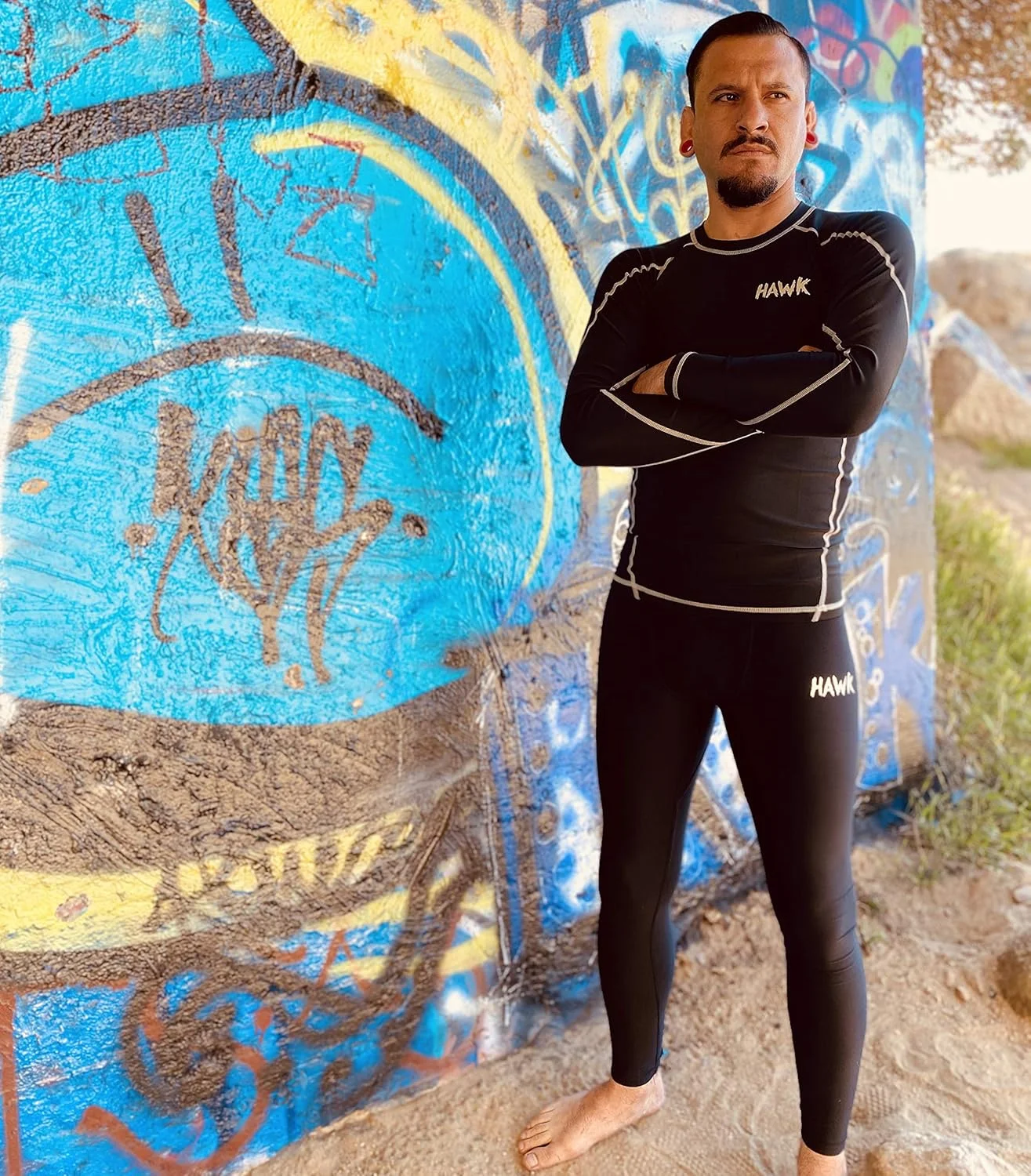 زیرپوش ورزشی مردانه با قابلیت فشاری، لایه پایه، مناسب باشگاه، هنرهای رزمی ترکیبی، جوجیتسو برزیلی، محافظ جوش بدون گی، آستین بلند کامل برای مردان