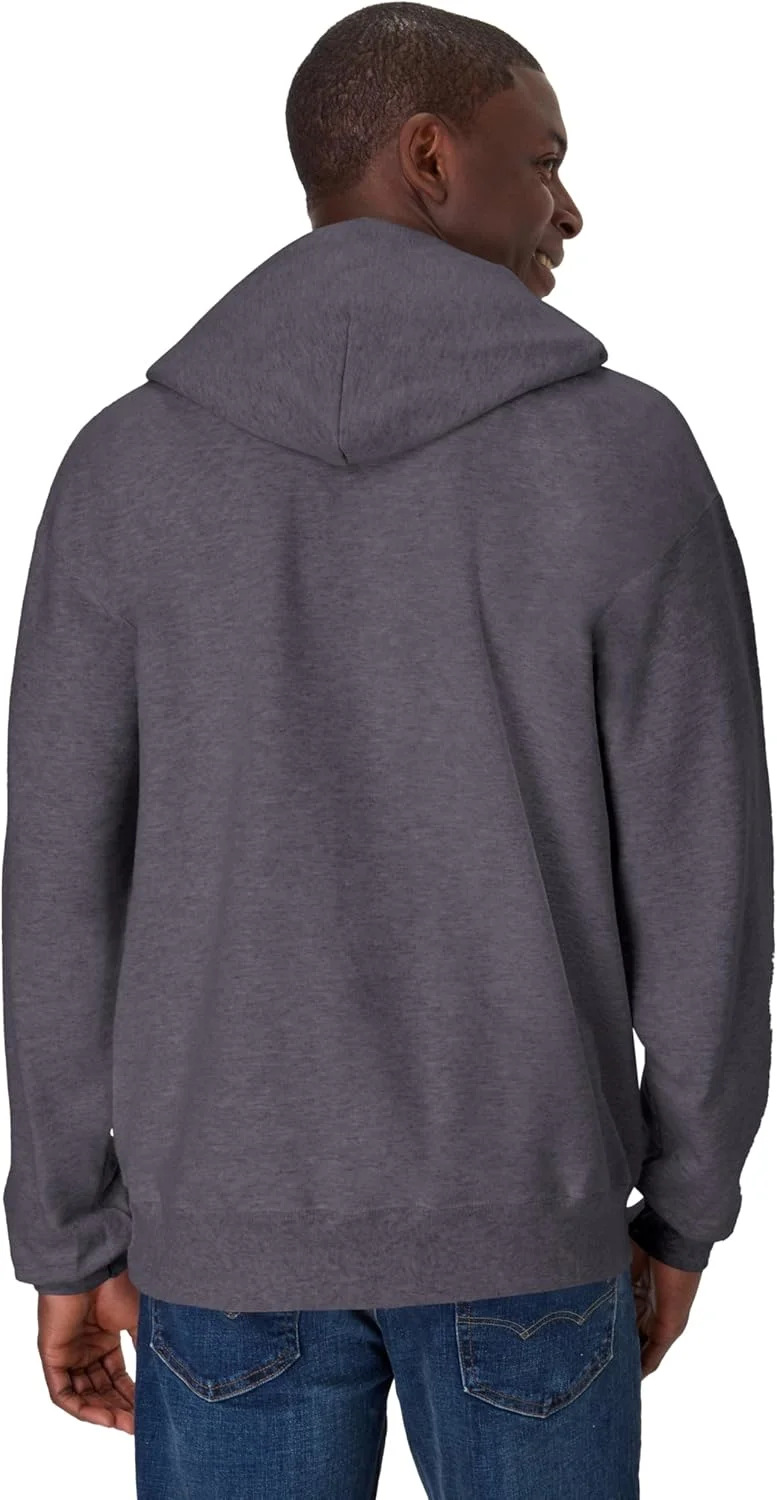 هودی مردانه ضخیم و گرم Hanes Ultimate، پلیور پنبه ای مردانه (تک عددی)