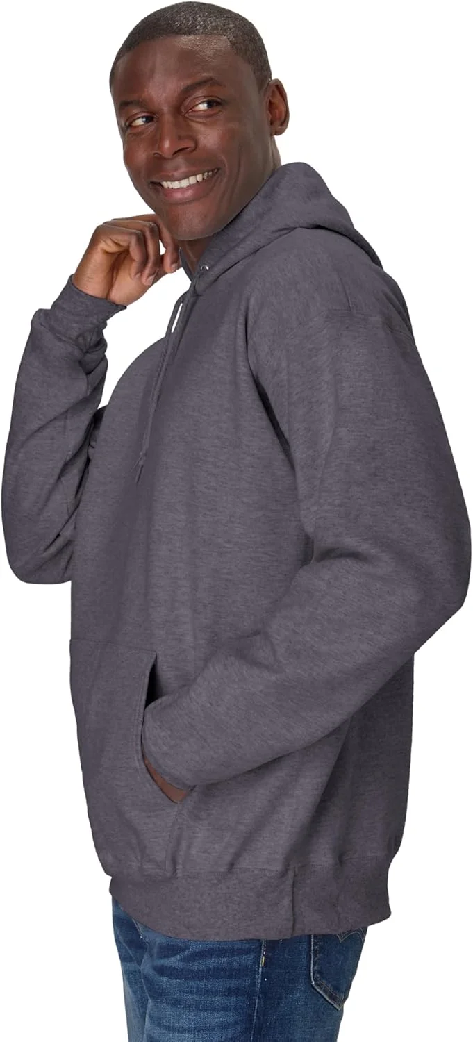 هودی مردانه ضخیم و گرم Hanes Ultimate، پلیور پنبه ای مردانه (تک عددی)