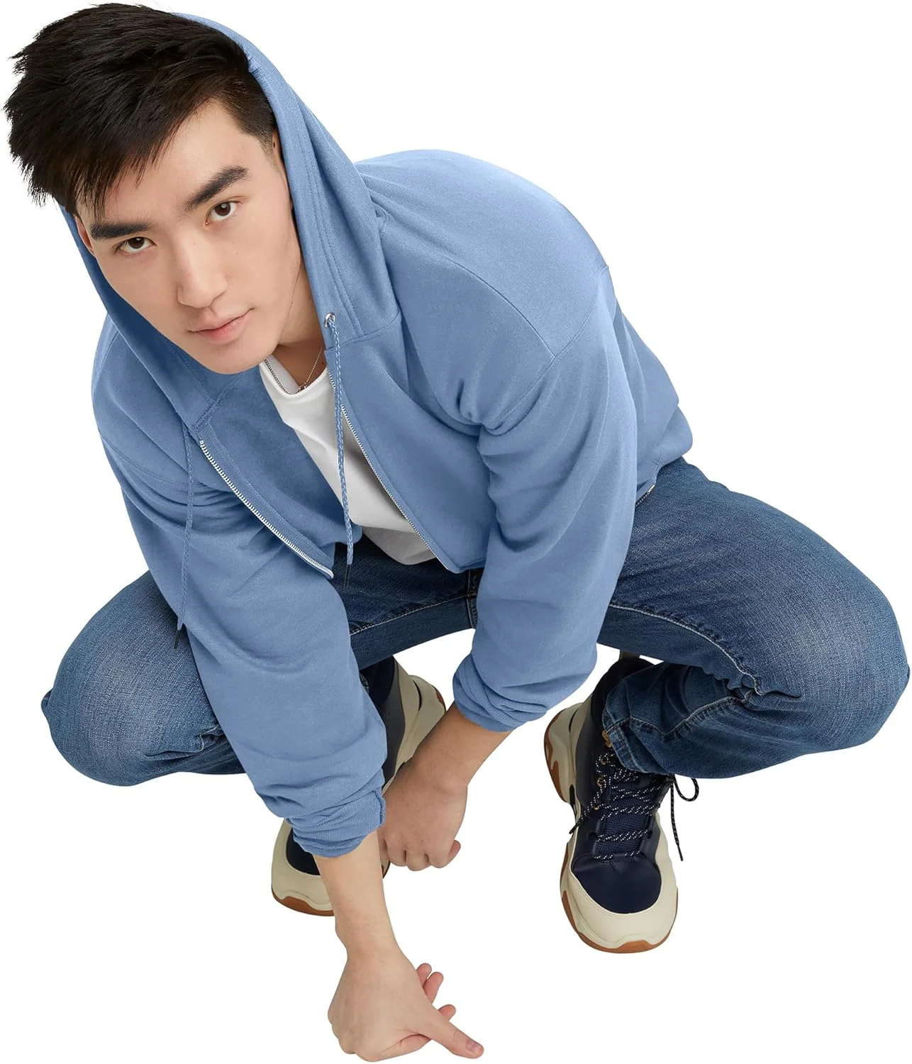 سویشرت کلاه دار زیپ دار پشمی مردانه هینز EcoSmart سویشرت کلاه دار زیپ دار پشمی مردانه هینز EcoSmart