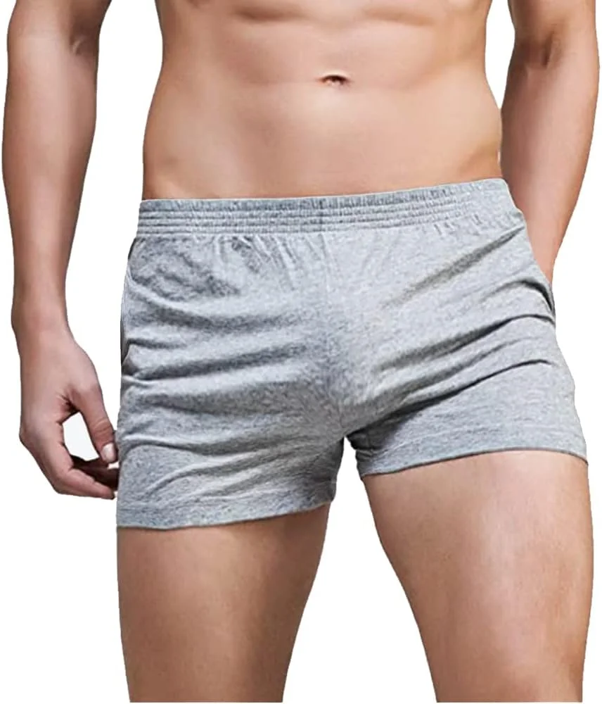 شلوارک ورزشی مردانه GYMAPE مناسب بدنسازی و تمرینات باشگاه، از جنس پنبه