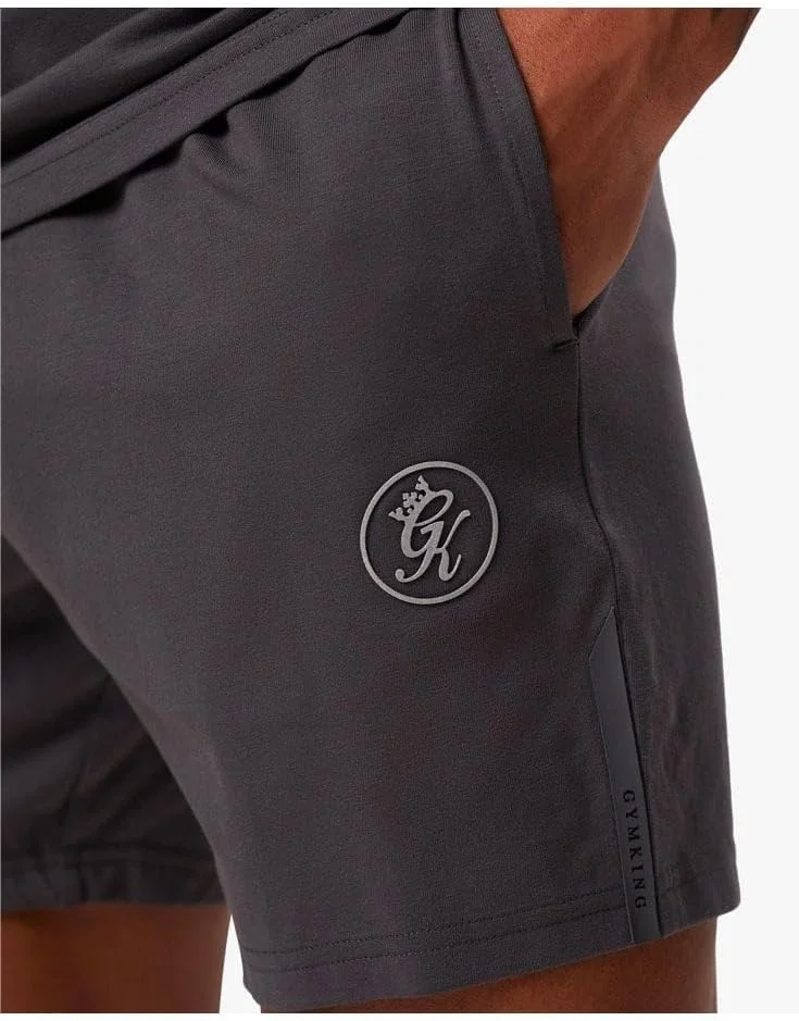 شلوارک ورزشی مردانه پرو جرسی جیم کینگ، رنگ گرافیتی، سایز L