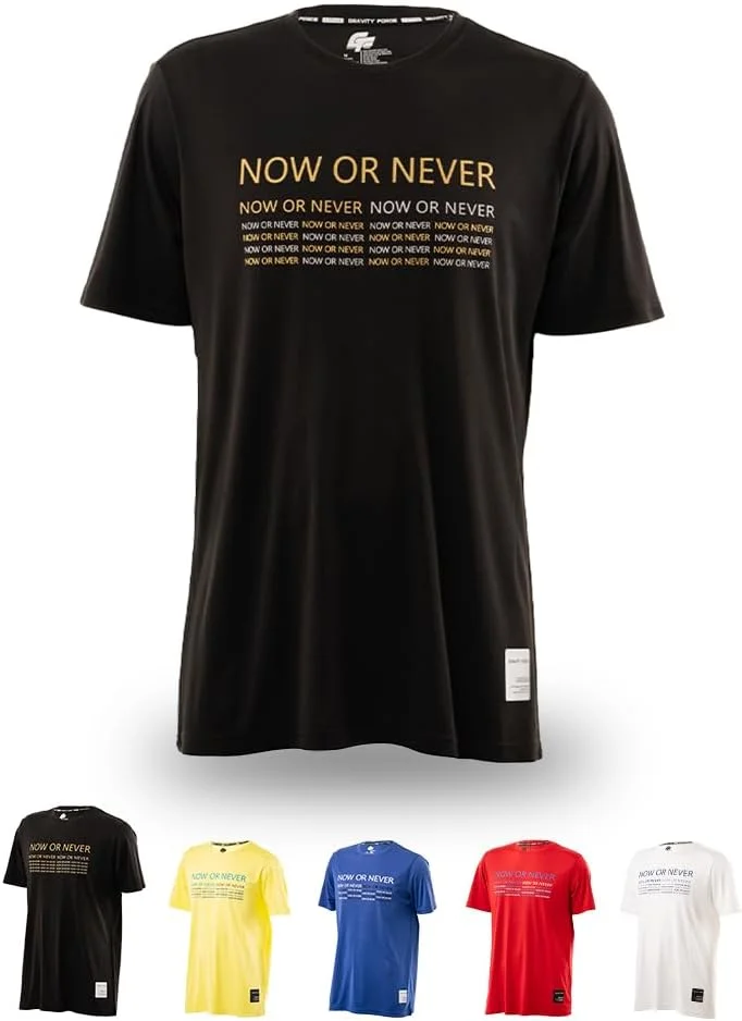 تی‌شرت ورزشی مردانه Gravity Force - مناسب تمرین، باشگاه، دویدن و ورزش | با قابلیت خشک شدن سریع، جذب رطوبت و تنفس‌پذیری