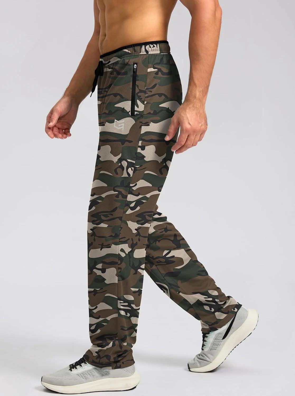 شلوار ورزشی مردانه با جیب زیپ‌دار، مناسب تمرین، دویدن و استراحت