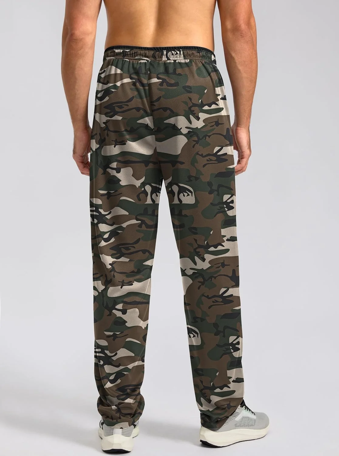 شلوار ورزشی مردانه با جیب زیپ‌دار، مناسب تمرین، دویدن و استراحت