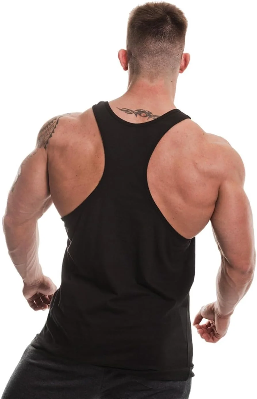 تاپ ورزشی مردانه گلدز جیم مدل GGVST003 مناسب تمرین و فیتنس