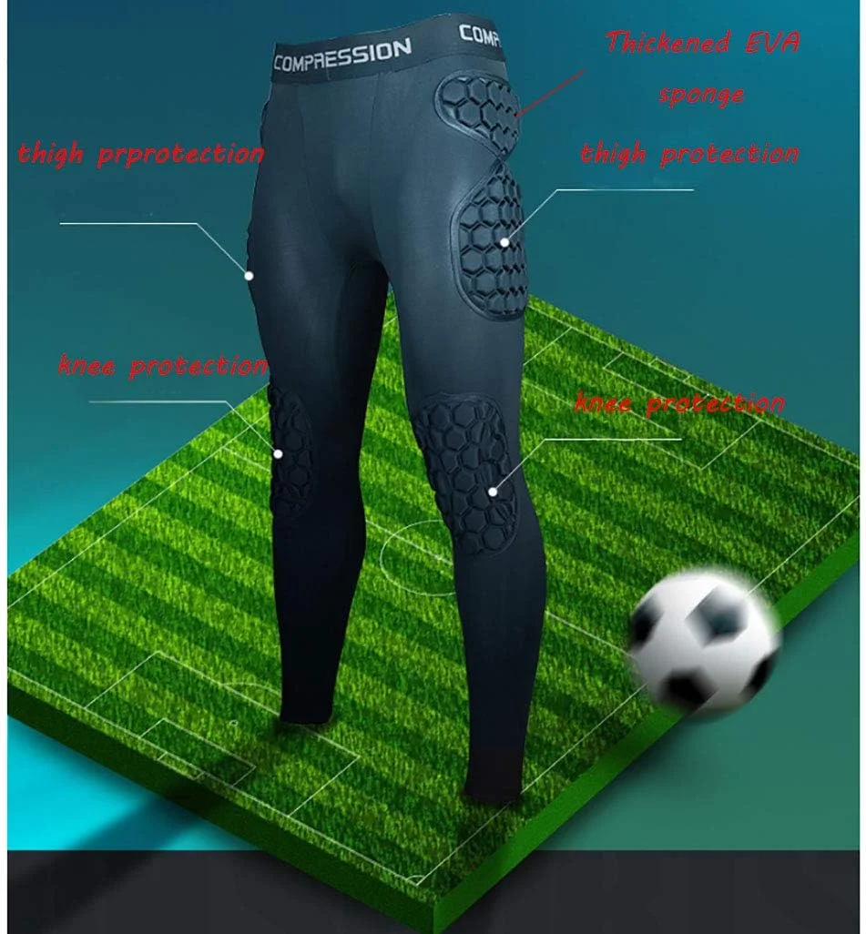 پیراهن دروازه‌بانی مردانه با پد محافظتی مناسب فوتبال، لباس تمرینی محافظ دنده برای فوتبال، بسکتبال و پینت بال