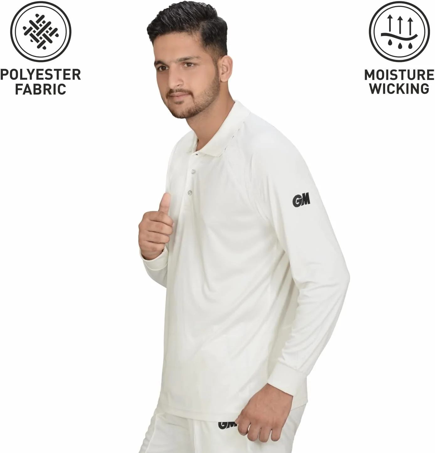 تی شرت آستین بلند جنرال موتورز مدل 7205، سایز مدیوم (سفید/سرمه ای) برند: جنرال موتورز