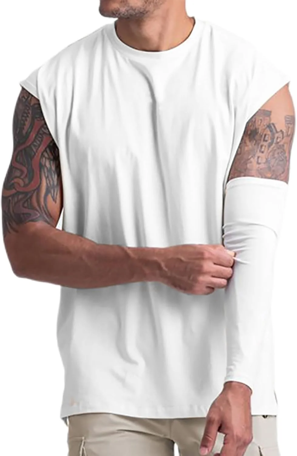 تی‌شرت آستین حلقه‌ای مردانه کلاسیک