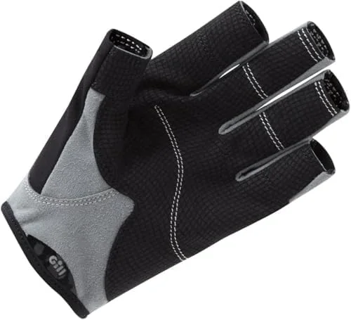 دستکش قایقرانی Gill Deckhand - انگشت کوتاه با انگشتان با طول ¾ - محافظت در برابر آفتاب 50+ UV و ضد آب