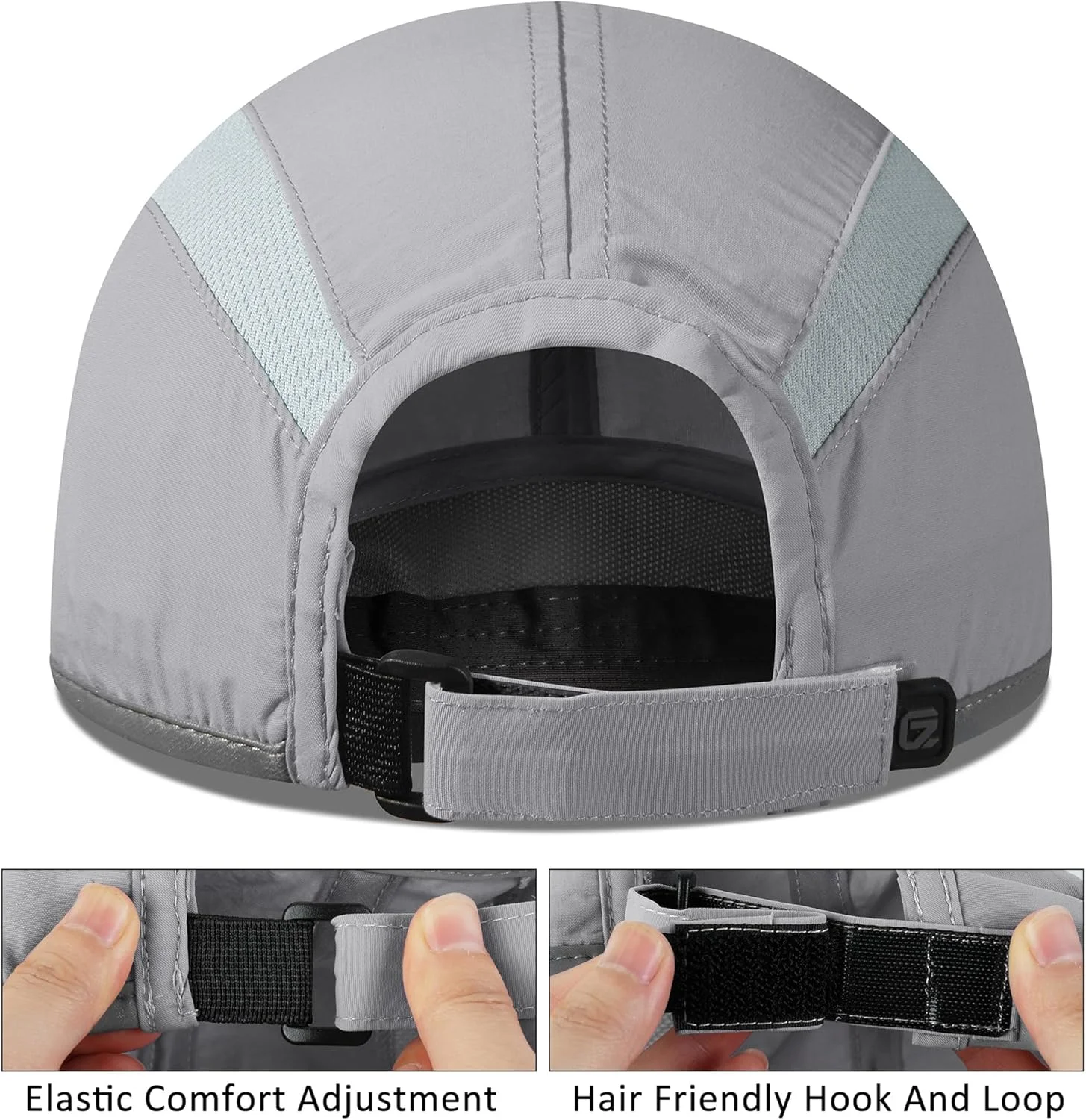 کلاه تاشو بیرونی GADIEMKENSD، طراحی بازتابنده، محافظت از آفتاب UPF 50+، کلاه های ورزشی برای مردان و زنان