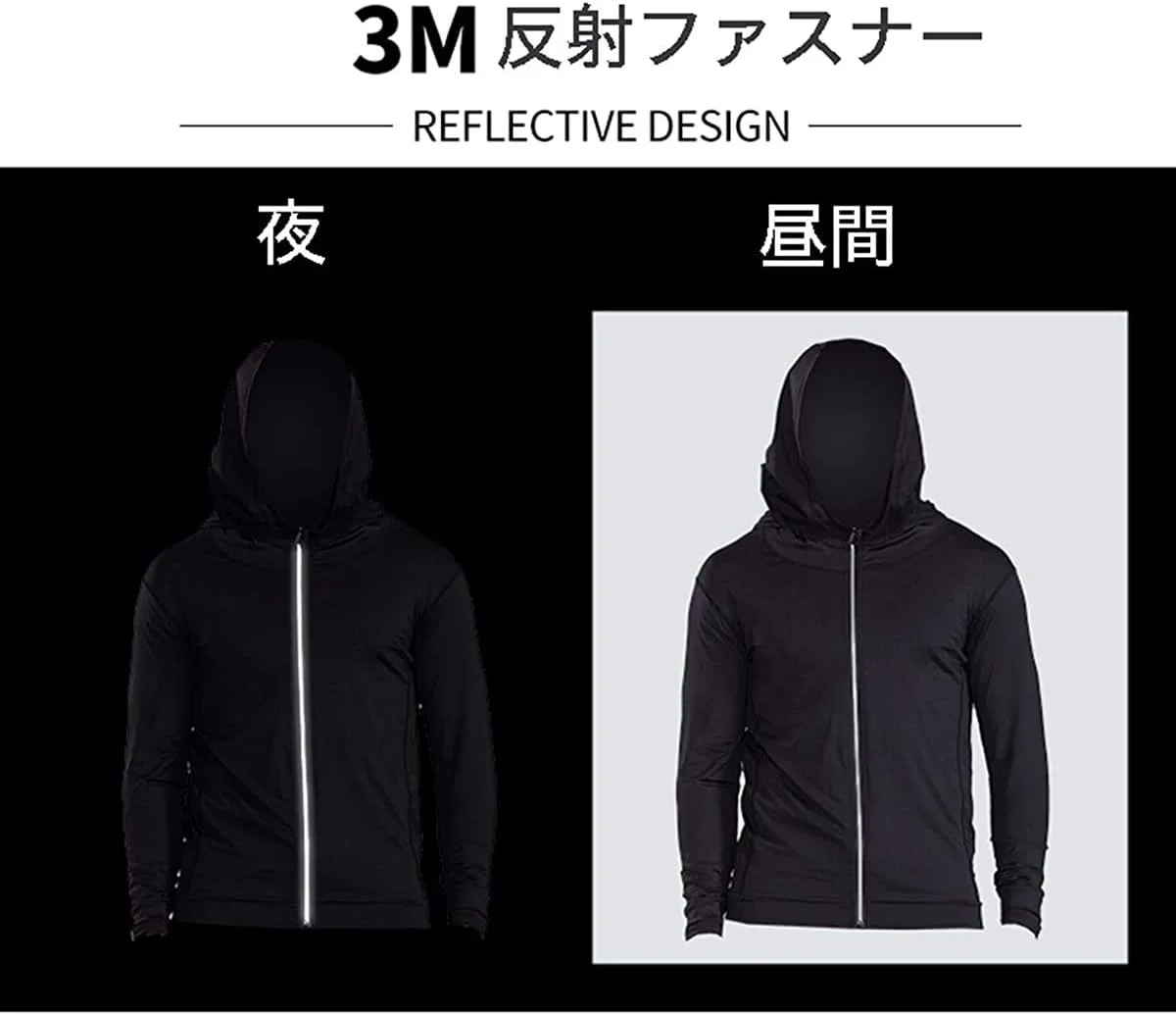 ست لباس ورزشی مردانه فویتا، ست 5 تکه لباس تمرینی، تنفسی، مقاوم در برابر بو، لباس ورزشی، لباس دویدن، هودی، آستین بلند، شلوارک، جوراب شلواری، جاذب عرق، خشک شدن سریع