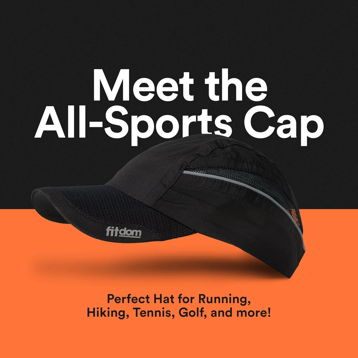 کلاه ورزشی سبک فیتدم، کلاهی عالی برای دویدن، پیاده‌روی، تنیس و گلف