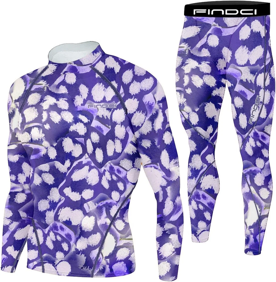 ست لباس ورزشی مردانه شامل تیشرت آستین بلند و لگینگ فشرده، مناسب تمرینات ورزشی، دویدن و فیتنس (2 تکه/ست3، سایز S)