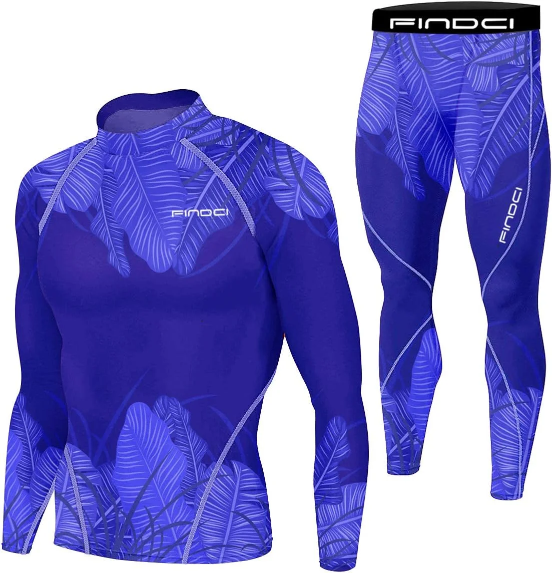 ست لباس ورزشی مردانه، خشک‌شونده سریع، مناسب تمرین و فیتنس، شامل تیشرت و لگینگ فشرده، شلوار و تیشرت ورزشی (2 تکه، سایز L)