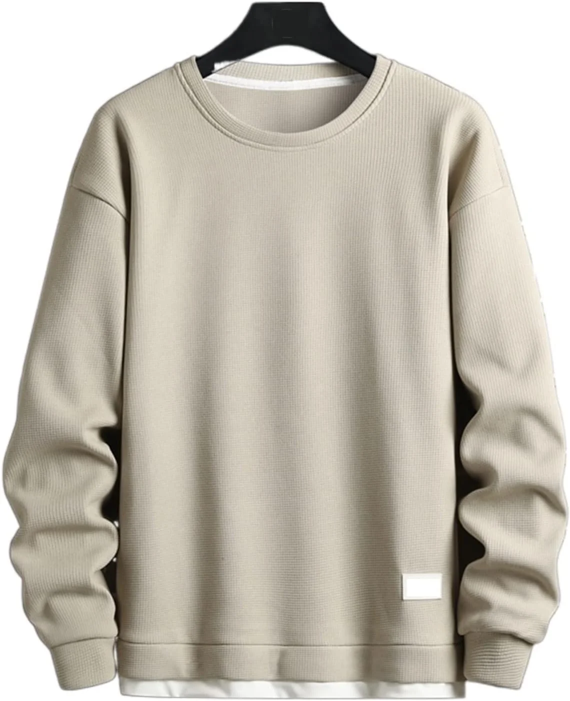 لباس ورزشی مردانه آستین بلند یقه دار، مناسب استایل خیابانی و هیپ هاپ - بلوز و پلیور مردانه (XL)