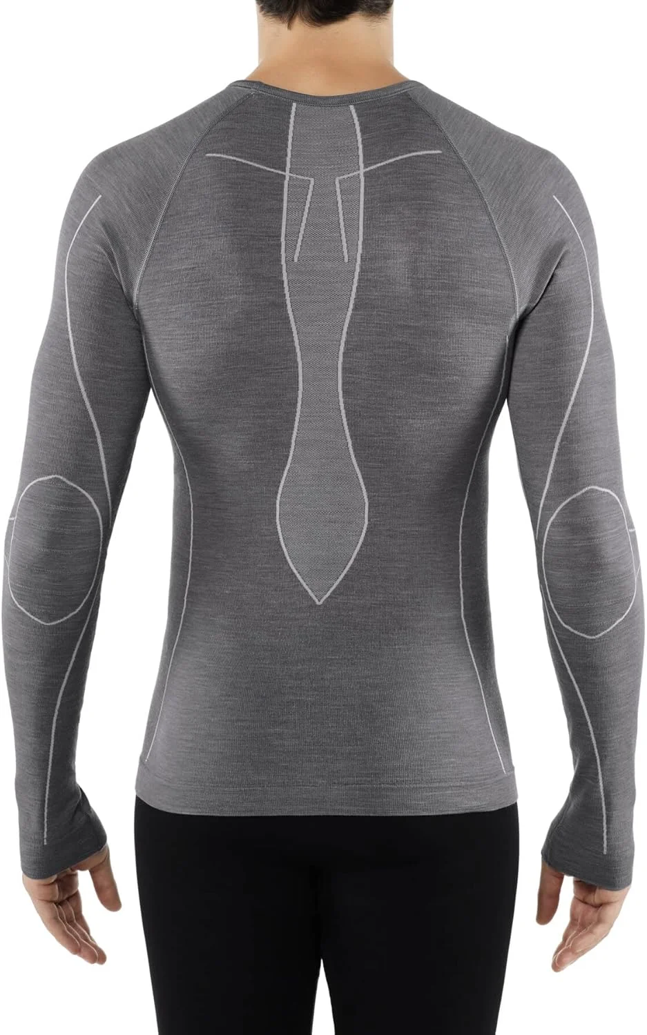 تاپ آستین بلند مردانه پشمی فالکه مدل Tech. Comfort Fit M L/S