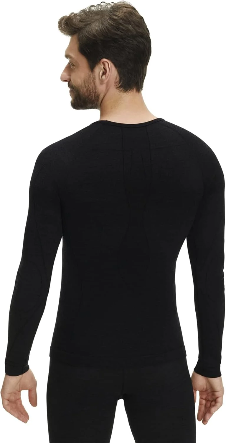 تاپ آستین بلند مردانه پشمی FALKE مدل Tech. Comfort Fit M L/S SH