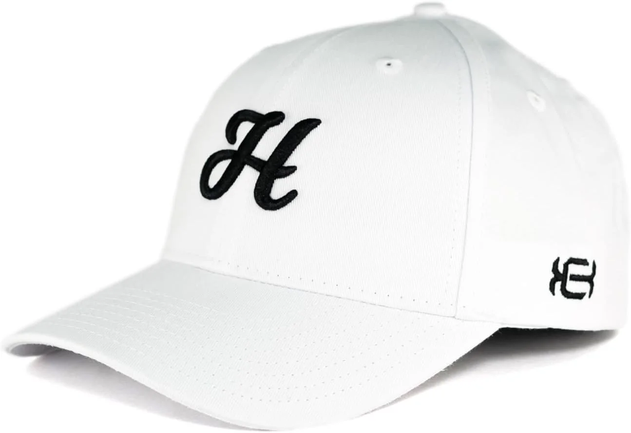 کلاه مردانه و زنانه لبه دار طرح A (سفید، H)