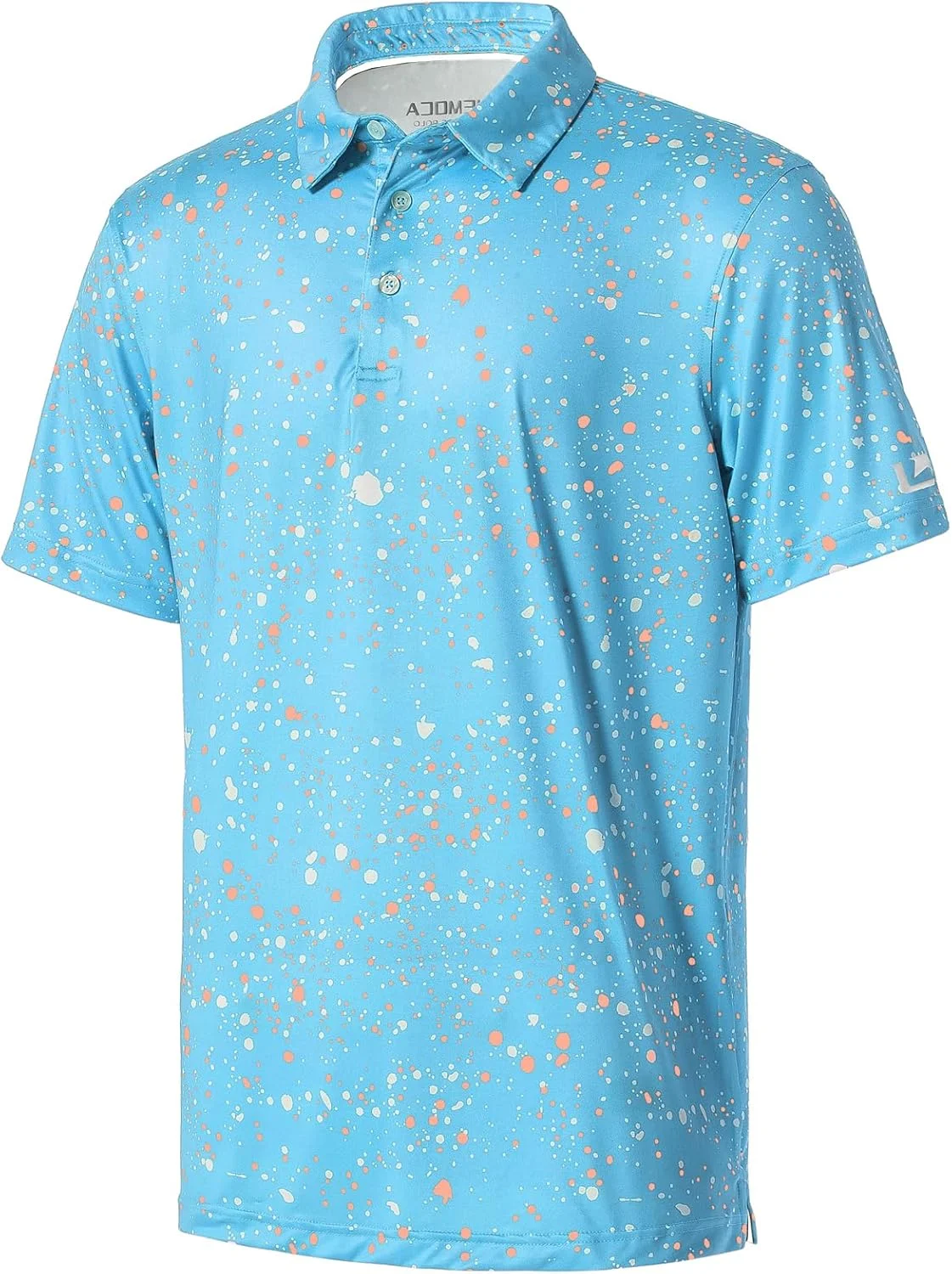 پولوشرت آستین کوتاه مردانه مناسب گلف با قابلیت خشک شدن سریع و چاپ طرح