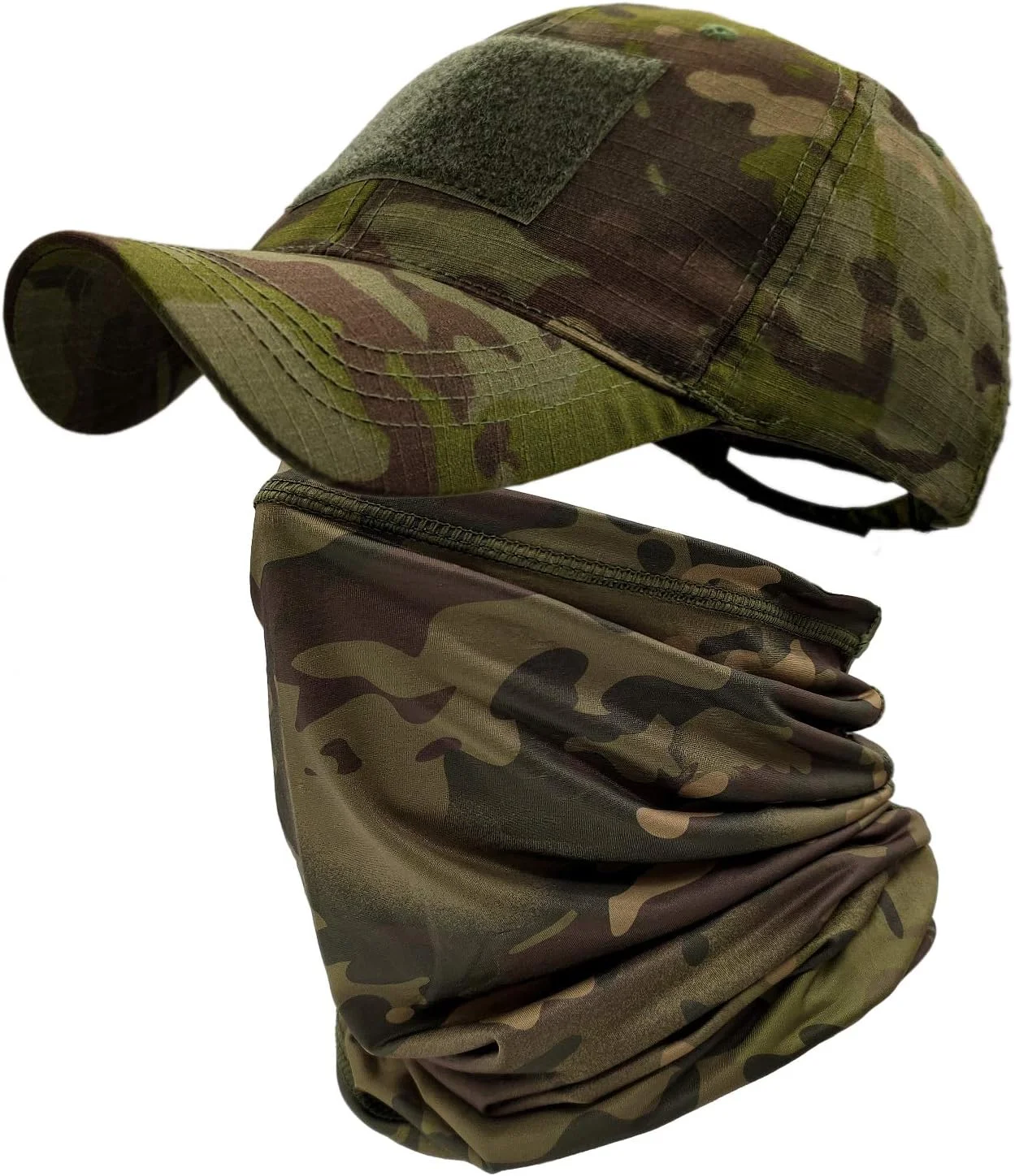کلاه های استتار مردانه با پوشش گردن خنک کننده، کلاه های بیسبال، ماسک روسری صورت، کلاه نظامی تاکتیکی ارتش، اسنودهای لوله ای گردن برای دویدن، شکار، کمپینگ، دوچرخه سواری، ماهیگیری، ورزش های فضای باز