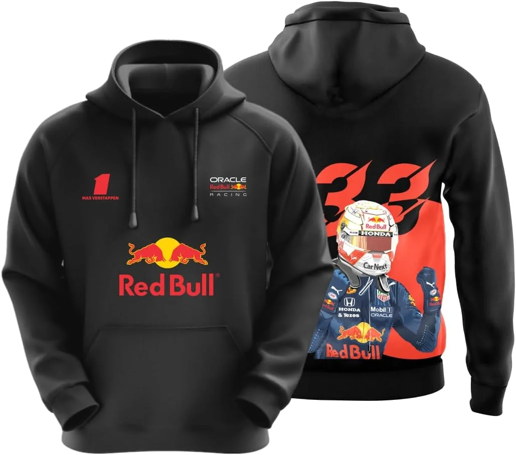 هودی موتوراسپورت DUDEME MAX مناسب آقایان و بانوان، هودی مشکی پنبه ۱۰۰٪ با طرح خودرو