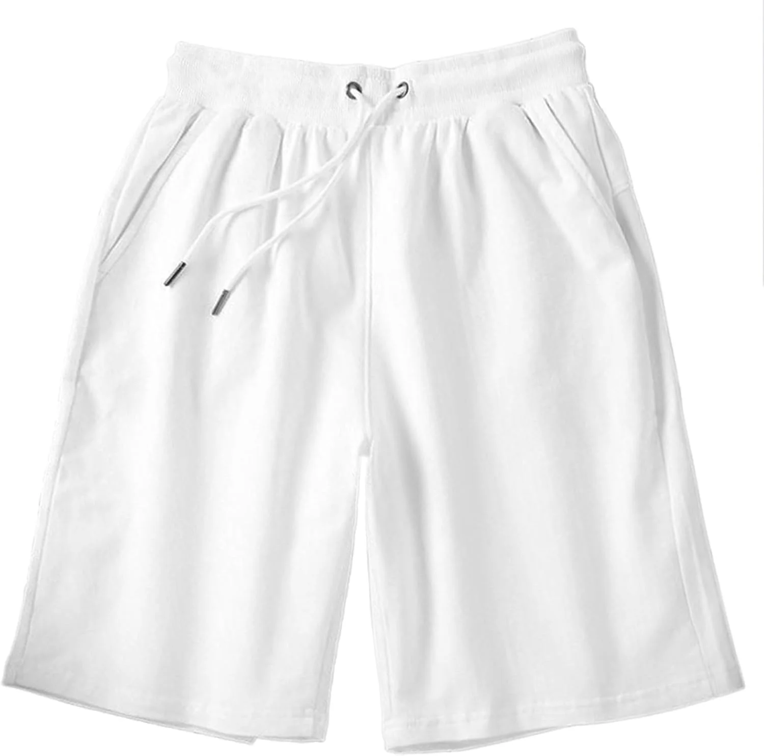 شلوارک ورزشی مردانه Cici با جیب های مورب، شلوارک تری راحت برای ورزش و استفاده روزمره