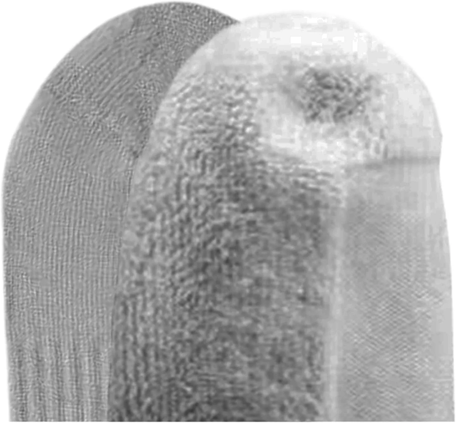 جوراب مچی مردانه تمرینی نازک و پد دار Cici (بسته 6 عددی)